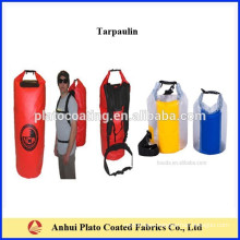 waterproof 100% polyester fabric price PVC dry bag